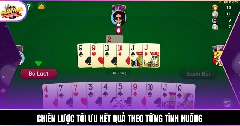 Chiến lược tối ưu kết quả theo từng tình huống
